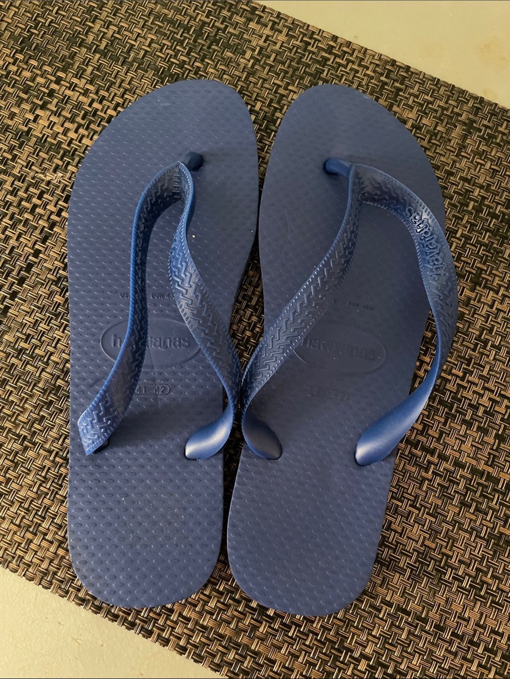 Havaianas Blue flip flops